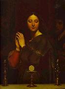 Jean Auguste Dominique Ingres The Virgin of the Host Spain oil painting artist